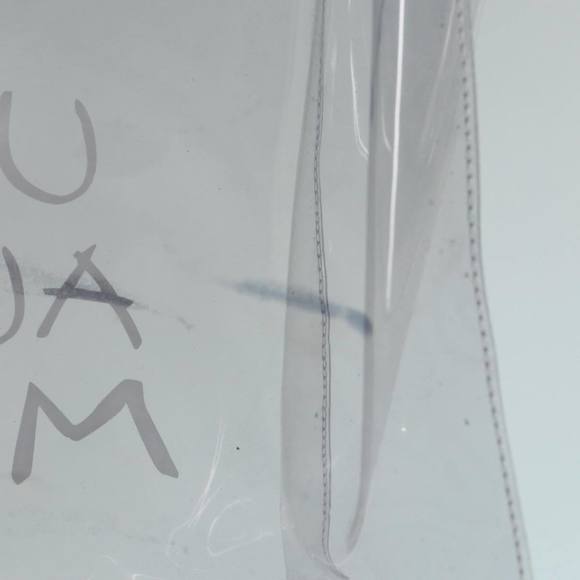 HERMES Vinyl Kelly Hand Bag Vinyl Clear Auth 87450 - Picture 9 of 16